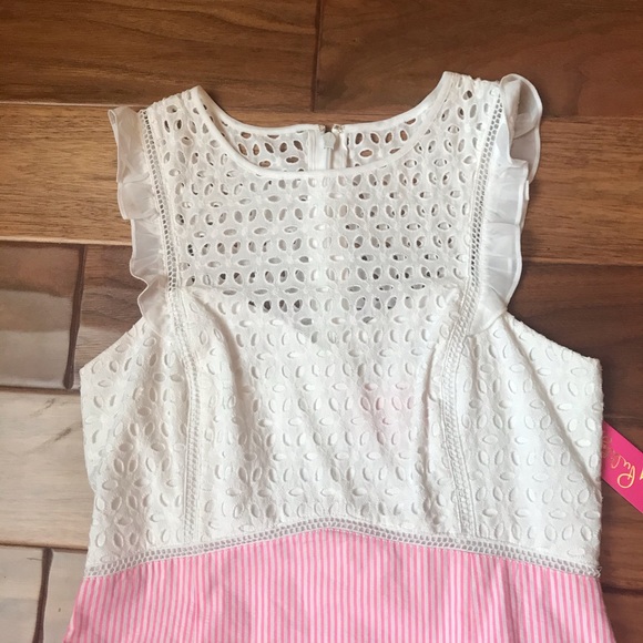 Lilly Pulitzer Pink Tropics Maya Shift Dress Size 10 NEW - Picture 6 of 13